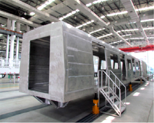 Perfil de tubería de barra de aluminio 5454 para vehículos ferroviarios