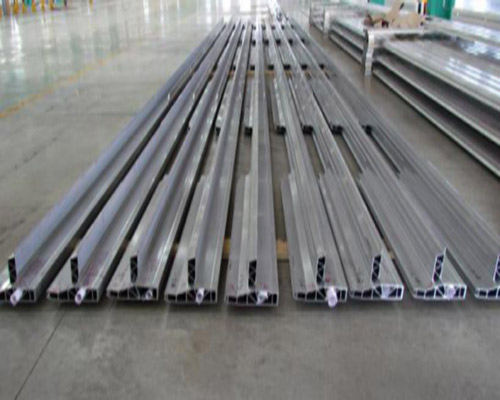 6063 Perfil de tubería de barra de aluminio para vehículos ferroviarios