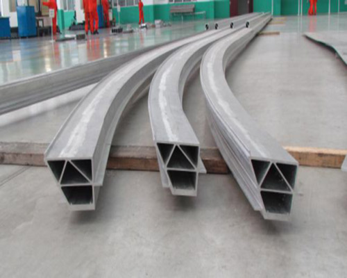 7003 Perfil de tubería de barra de aluminio para vehículos ferroviarios